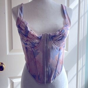 Floral Corset Top